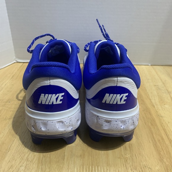Nike Alpha Huarache 4 Elite MCS Baseball Cleats Royal Blue FD6255-106 Sz 11‎ main image 5